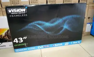 Vision 43 Inches Smart Android Digital Tv.