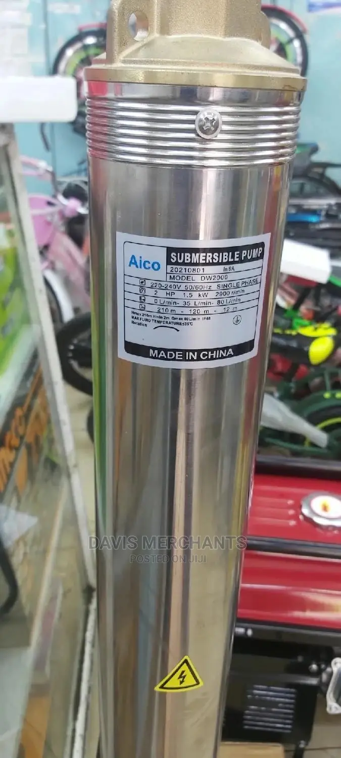 Qualified Submersible Water Pump 2hp