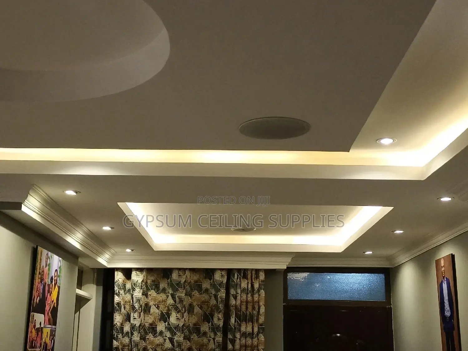 Gypsum Designer Ceiling Installation