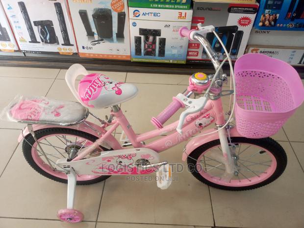 Kids Bicycle Size16 Pink