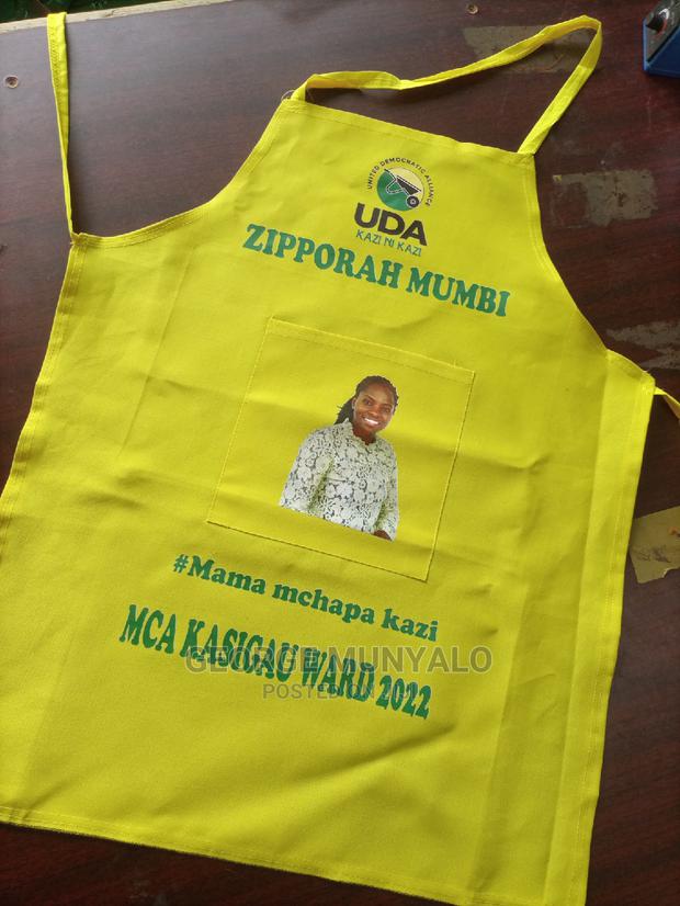 Yellow Campaign Aprons - thumbnail 3