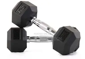 5kg Hexagonal Dumbells