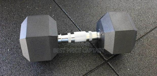 15kg Hexagonal Dumbells - main view