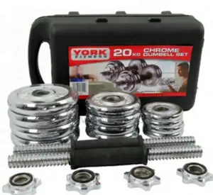 20kg Chrome Dumbells
