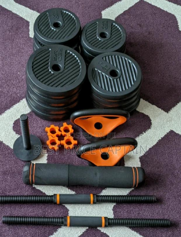 40kg 6in1dumbells With Kettle Bell - main view