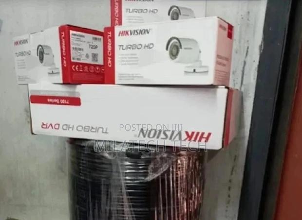 Hikvision 3 HD CCTV Cameras Full Complete Installation Kit