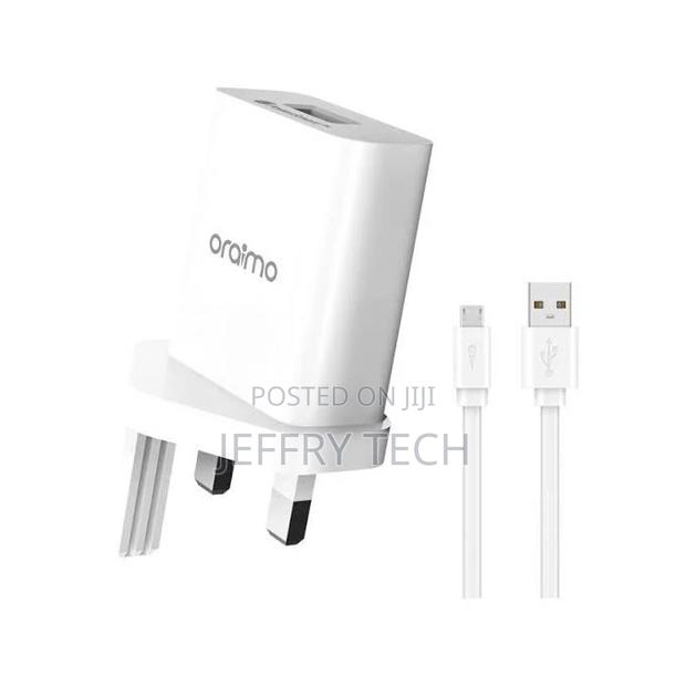 Oraimo Efficient and Durable USB Charger +Micro Usb Cable