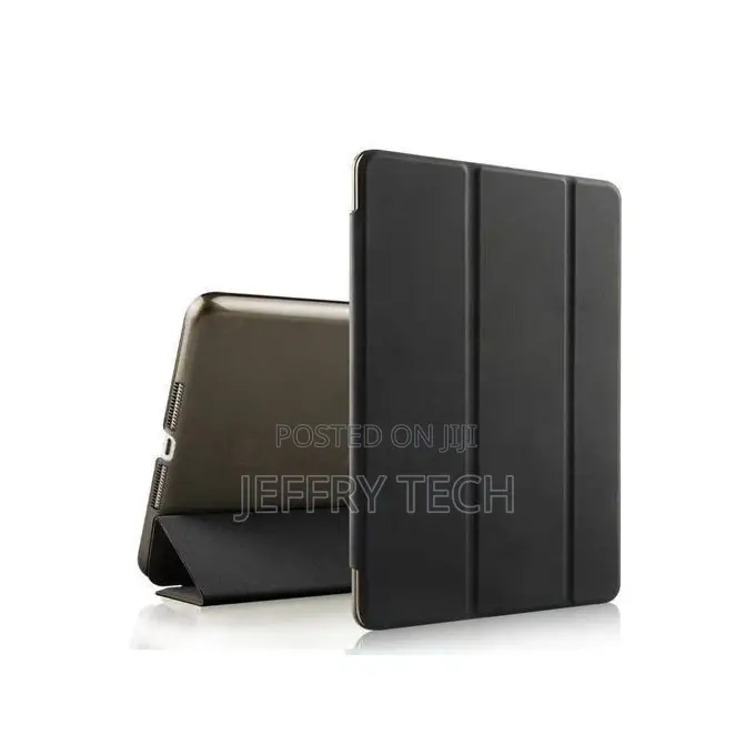 iPad Air 2 Smart Cover Flip Case (9.7 Inch) With Tempered Gl