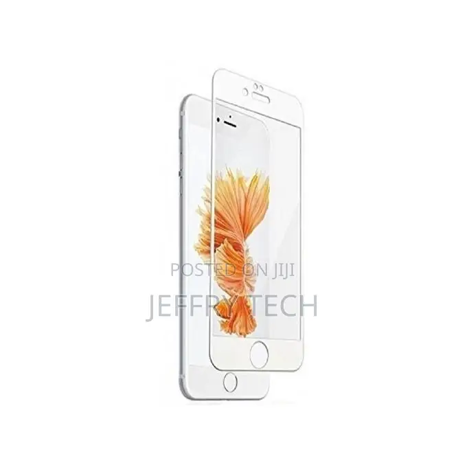 4D Apple iPhone 7 Glass Screen Protector - White