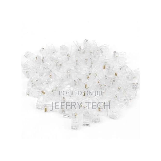 100PCS RJ45 CAT6 CAT6E Modular Plug Network Connector