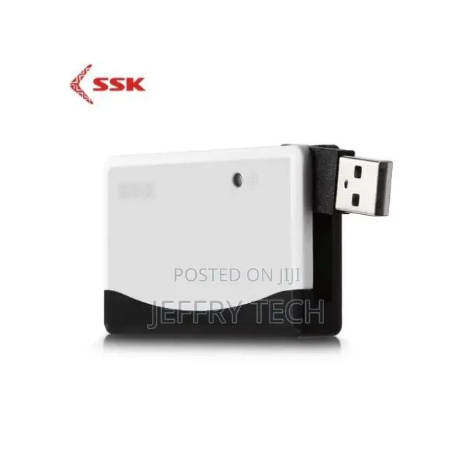 SSK SCRM057 Card Reader USB 3.0 All-In-1 Support CF / SD / M