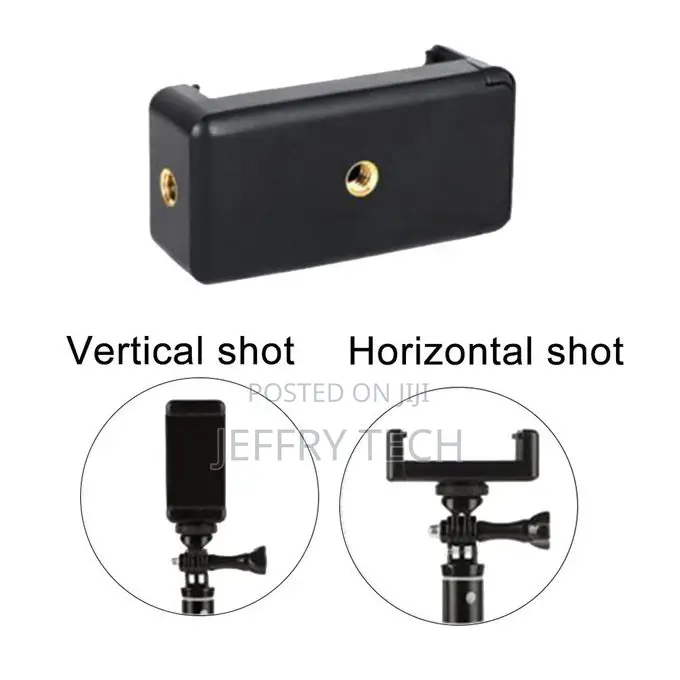 Phone Clip Clamp Bracket Holder Stand Support Retractable Mo