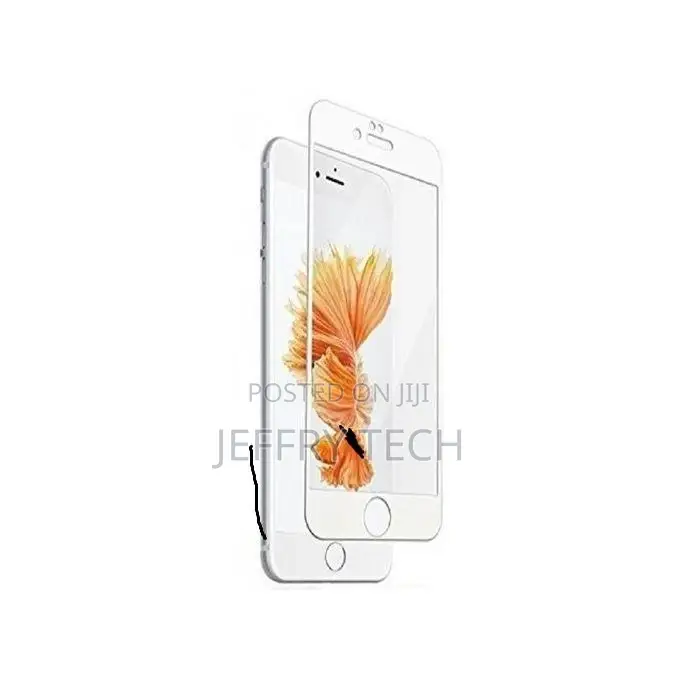 4D Apple iPhone 7 Glass Screen Protector - White