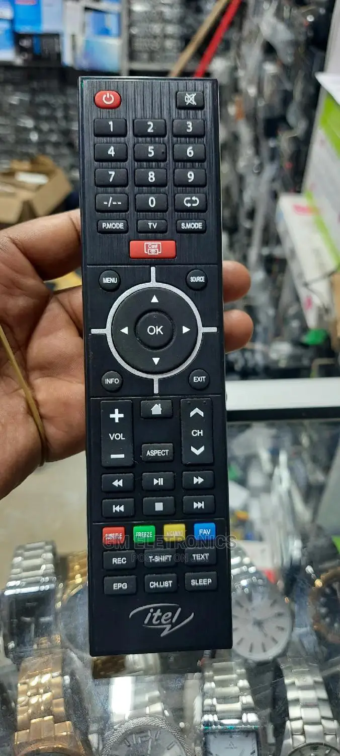Replacement Remotes for Itel TV.