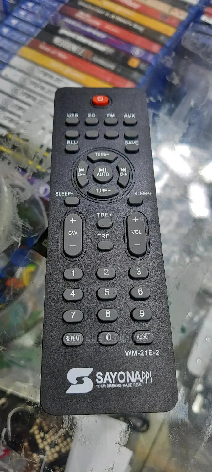 Sayona Music System Replacement Remote .