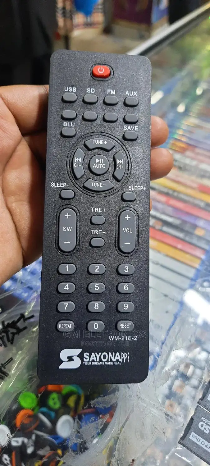Sayona Music System Replacement Remote .