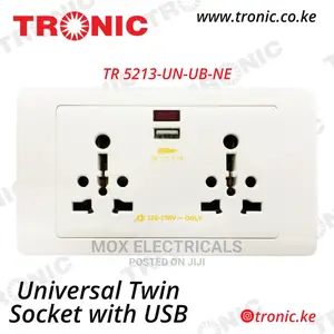Double Pot USB Socket