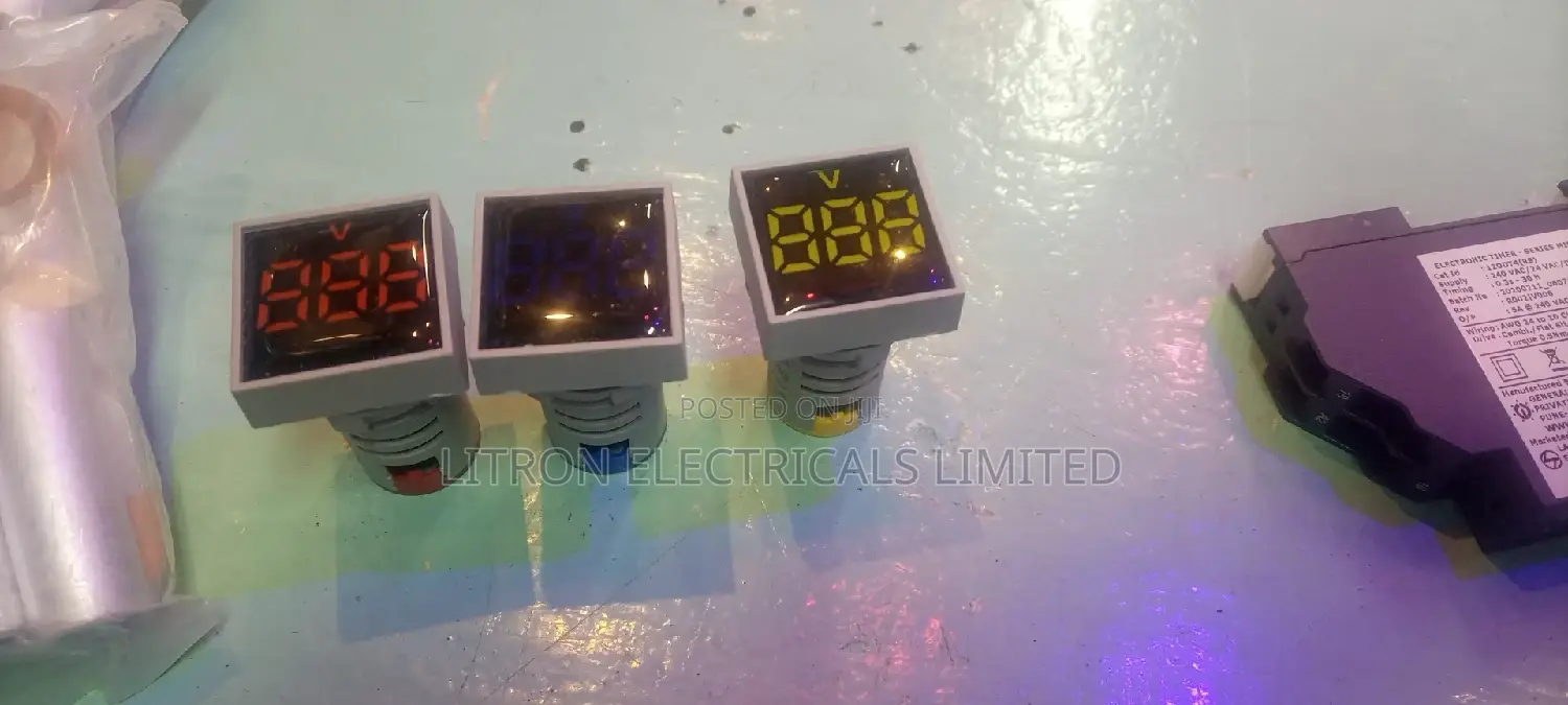 Indicator Lights, Voltage Pilot Lamps