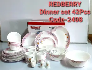 42pieces Redberry Dinner Set