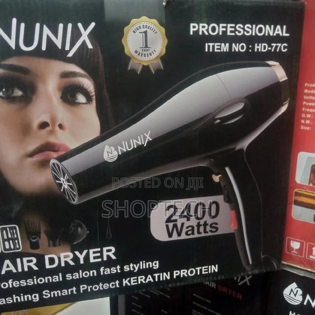 2400 Watts Nunix Hair Dryer. - main view