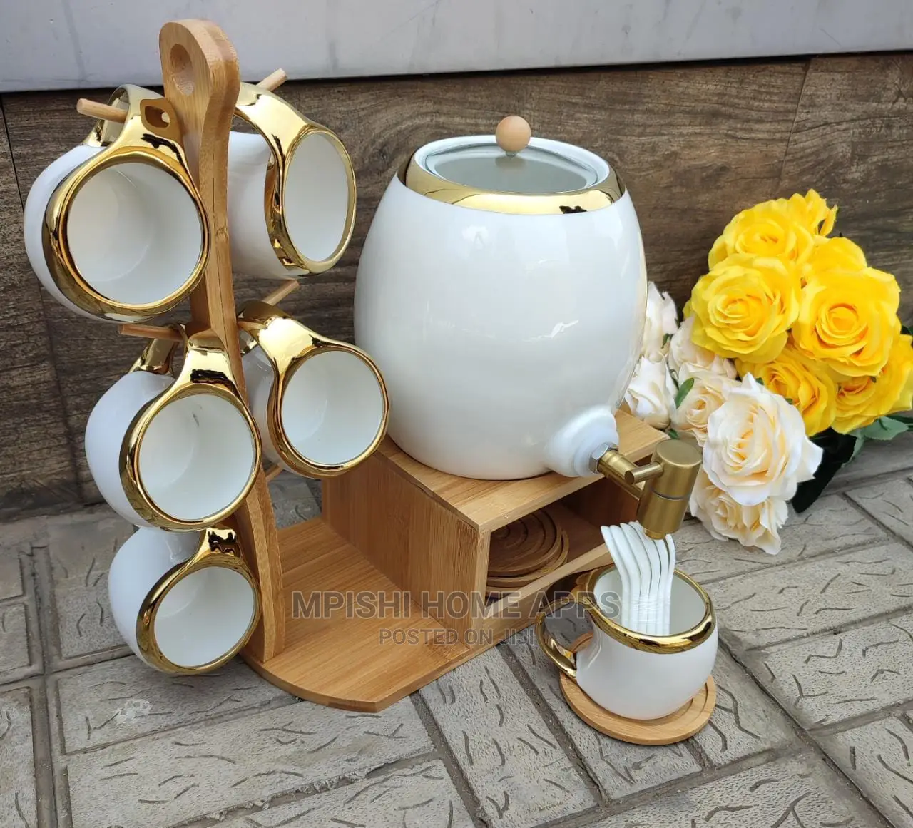 Nordic Coffee/Tea Set With a Stand