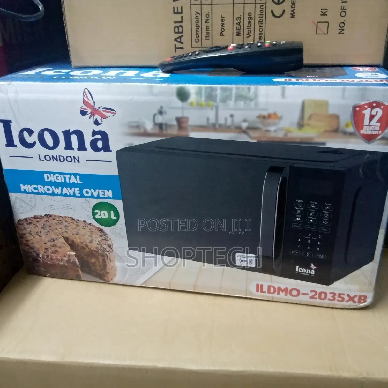 20 Litres Digital Microwave.