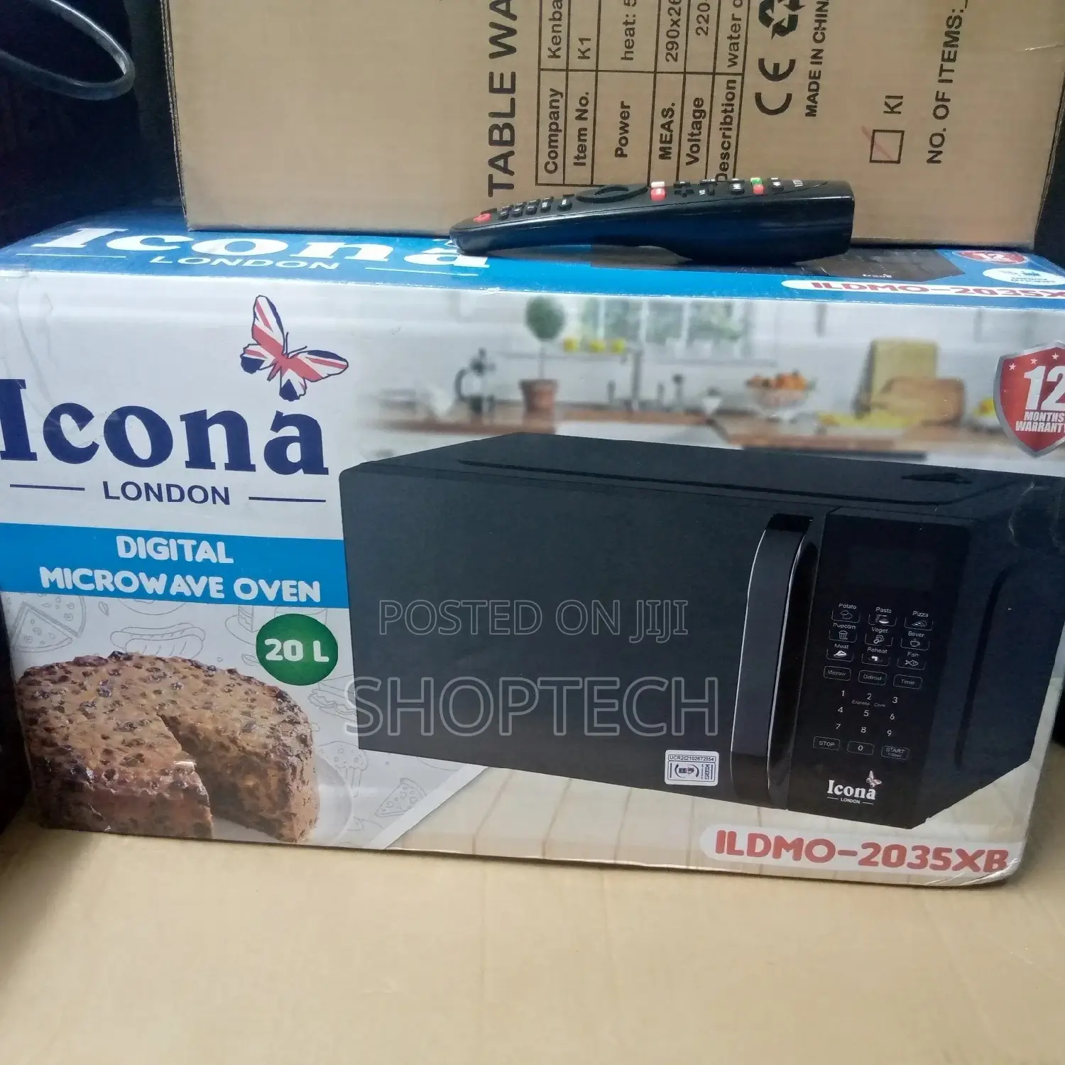 Icona 20 Liters Microwave