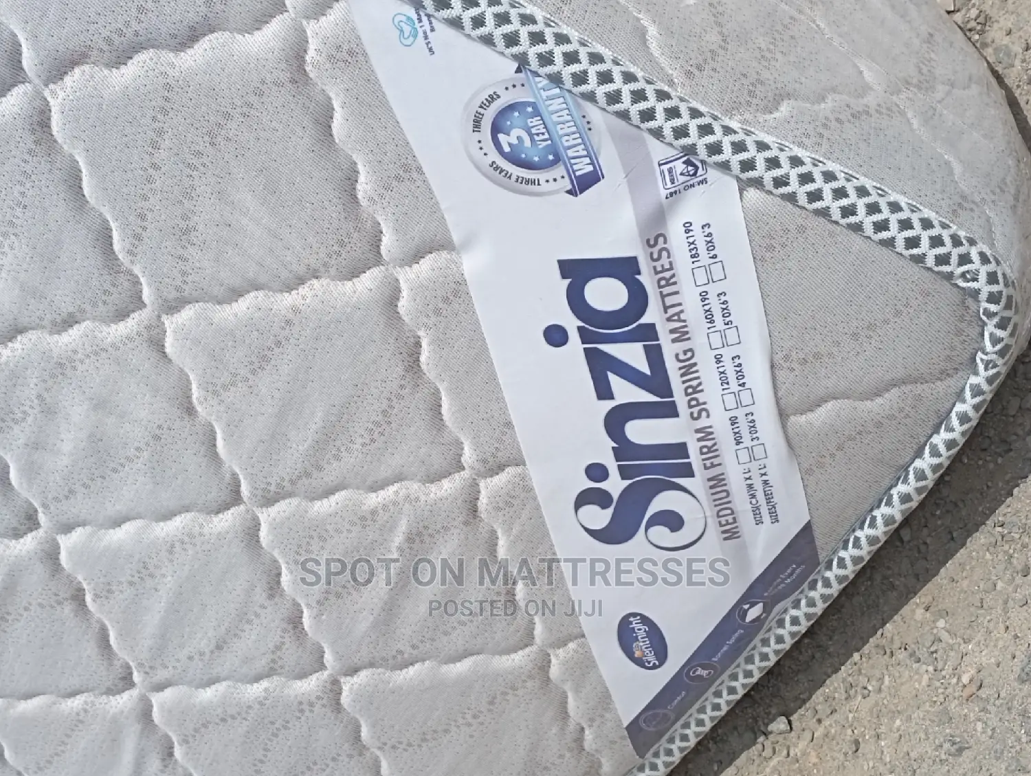 5by6 Spring Mattress 10inch