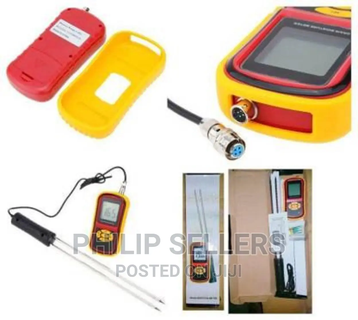 Probe Lcd Hygrometer Humidity Tester for Wheat, Corn, Rice,