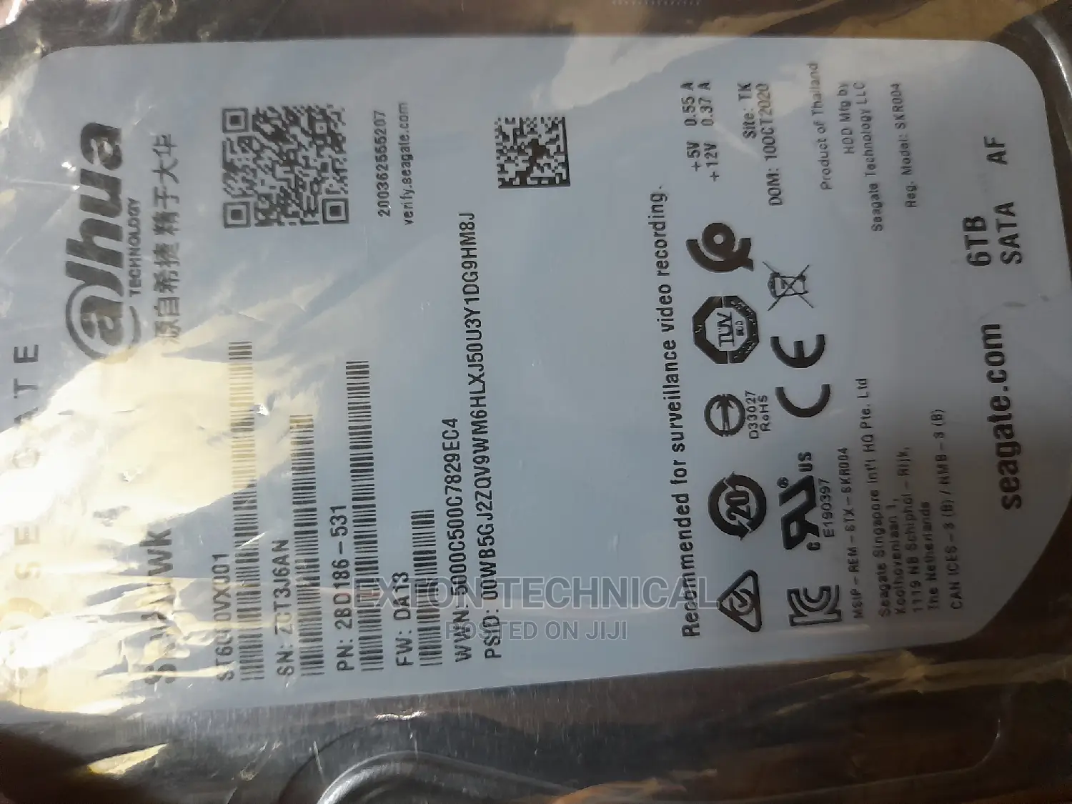 Seagate Harddrive 6tb
