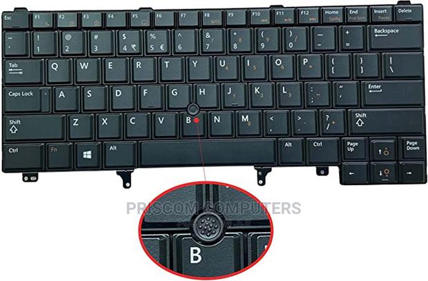 Laptop Keyboard for Dell Latitude E6320 E6320 E6420 E6430 - thumbnail 2