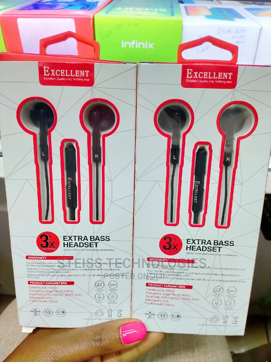 Excellent Extra Bass Earphones