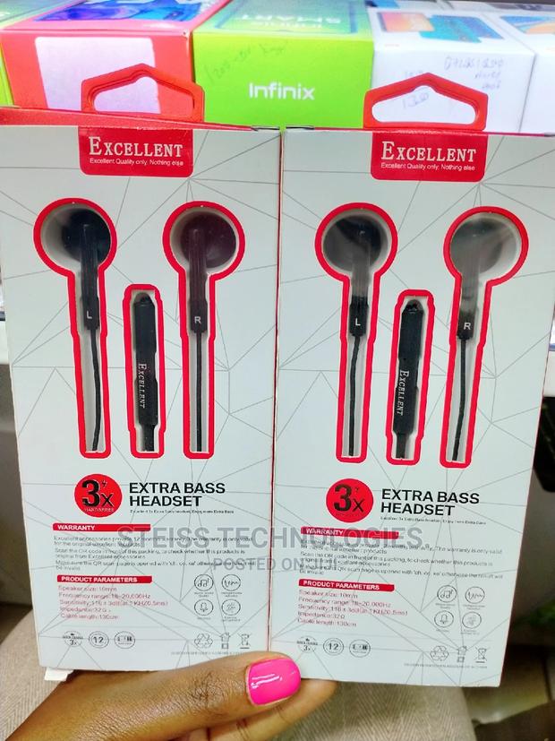 Excellent Extra Bass Earphones