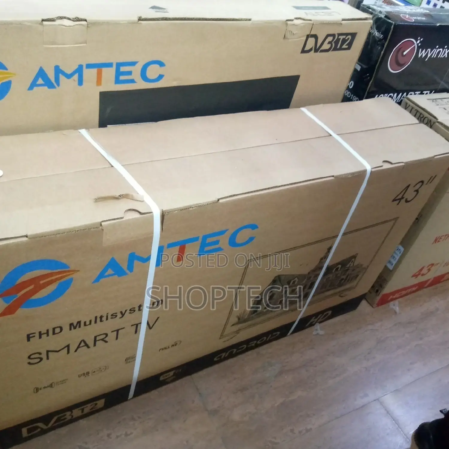 AMTEC 43 Inch Smart Android TV , Brand New