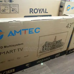 AMTEC 43 Inch Smart Android TV , Brand New