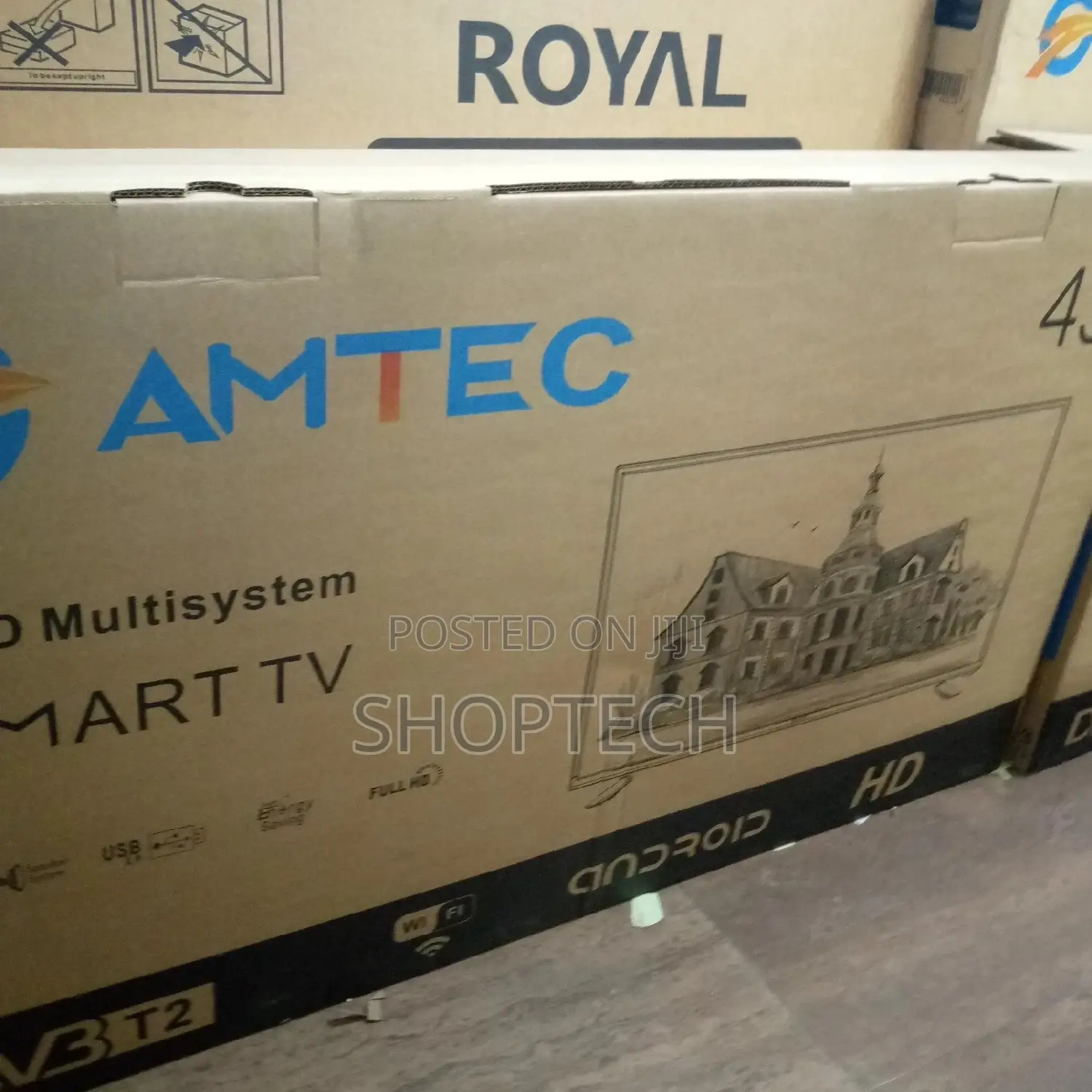43 Inches AMTEC Smart Android Digital Tv.
