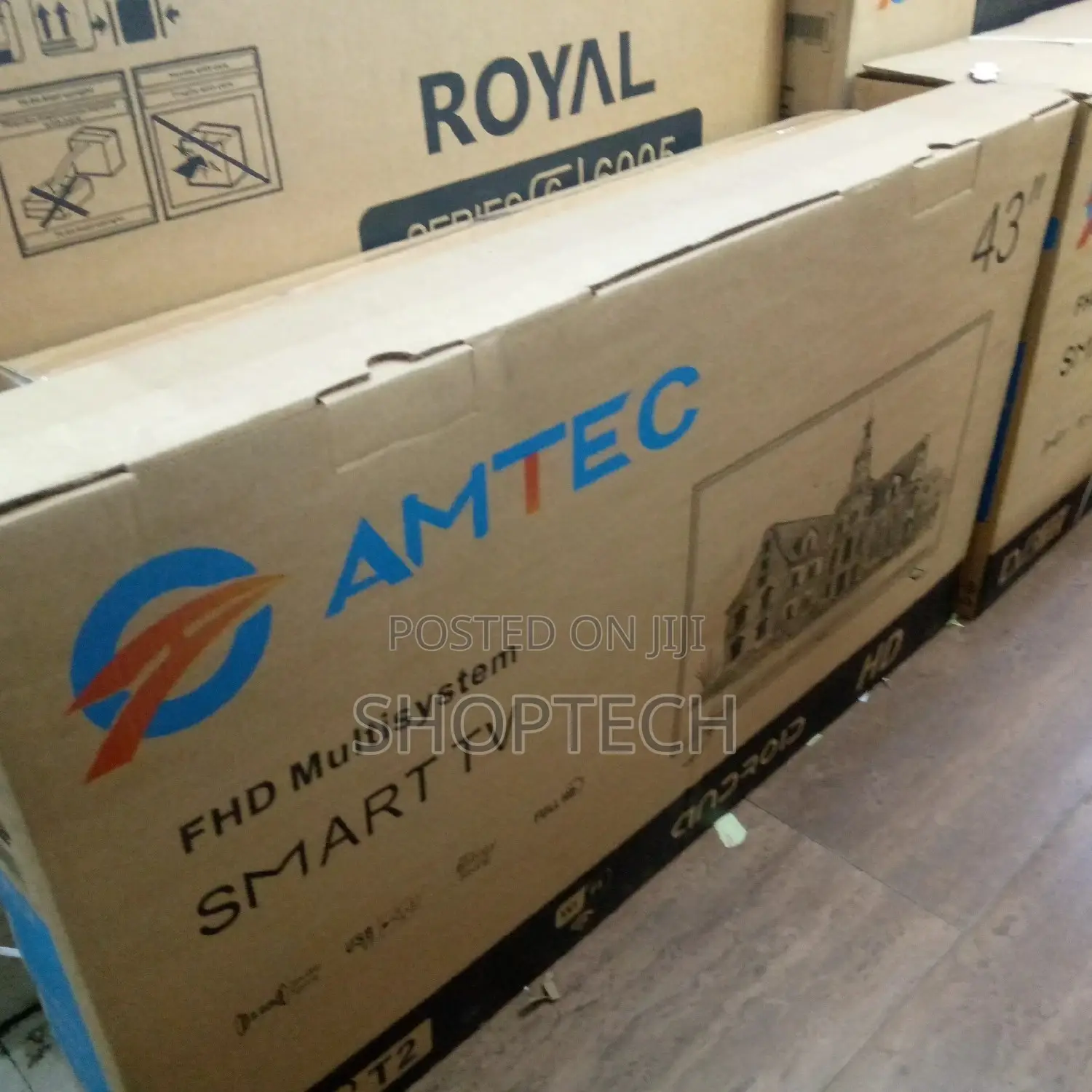 Amtec 43inch Smart Android Tv With Bluetooth