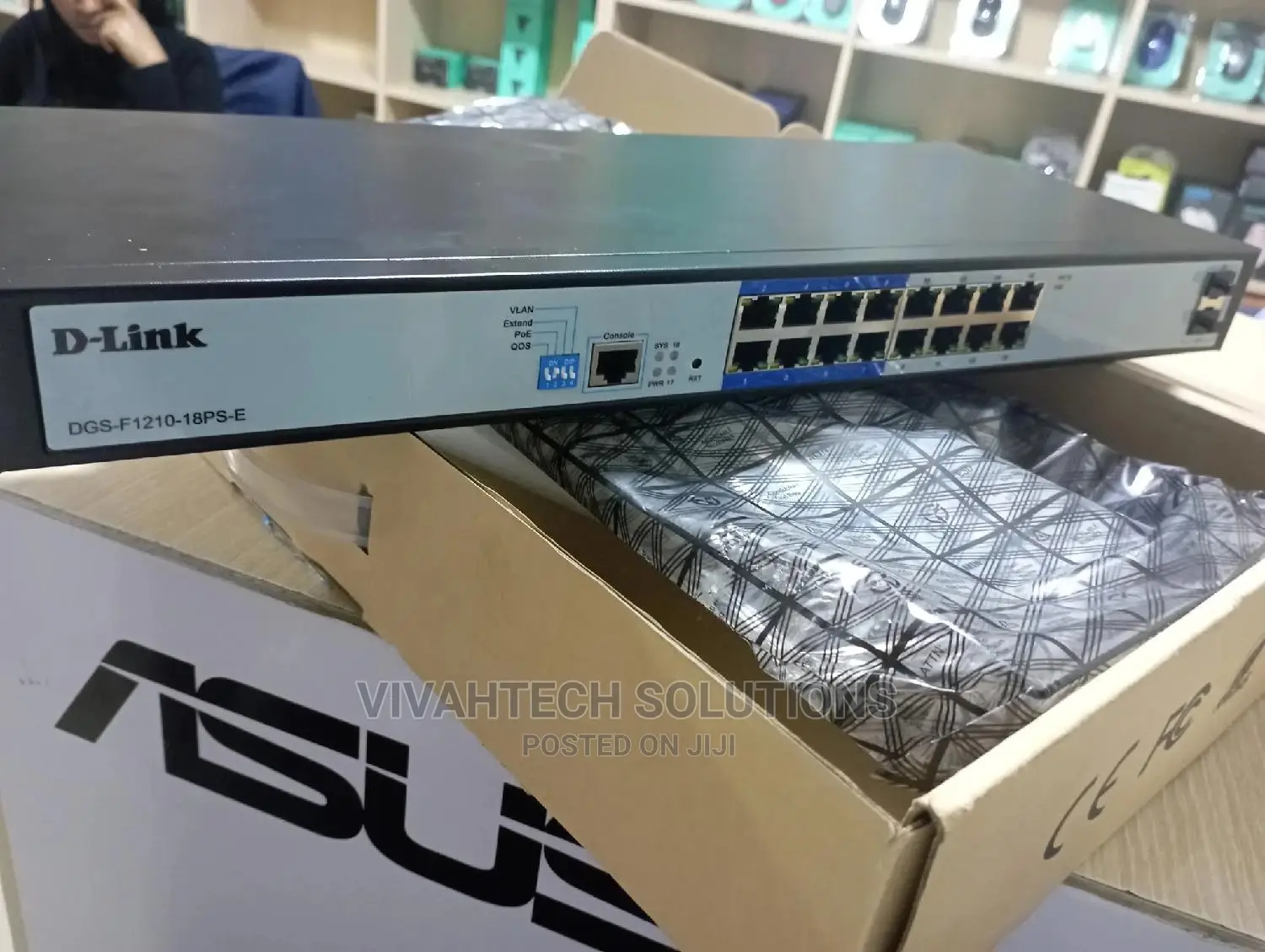D-Link DGS-F1210-18PS-E Switch