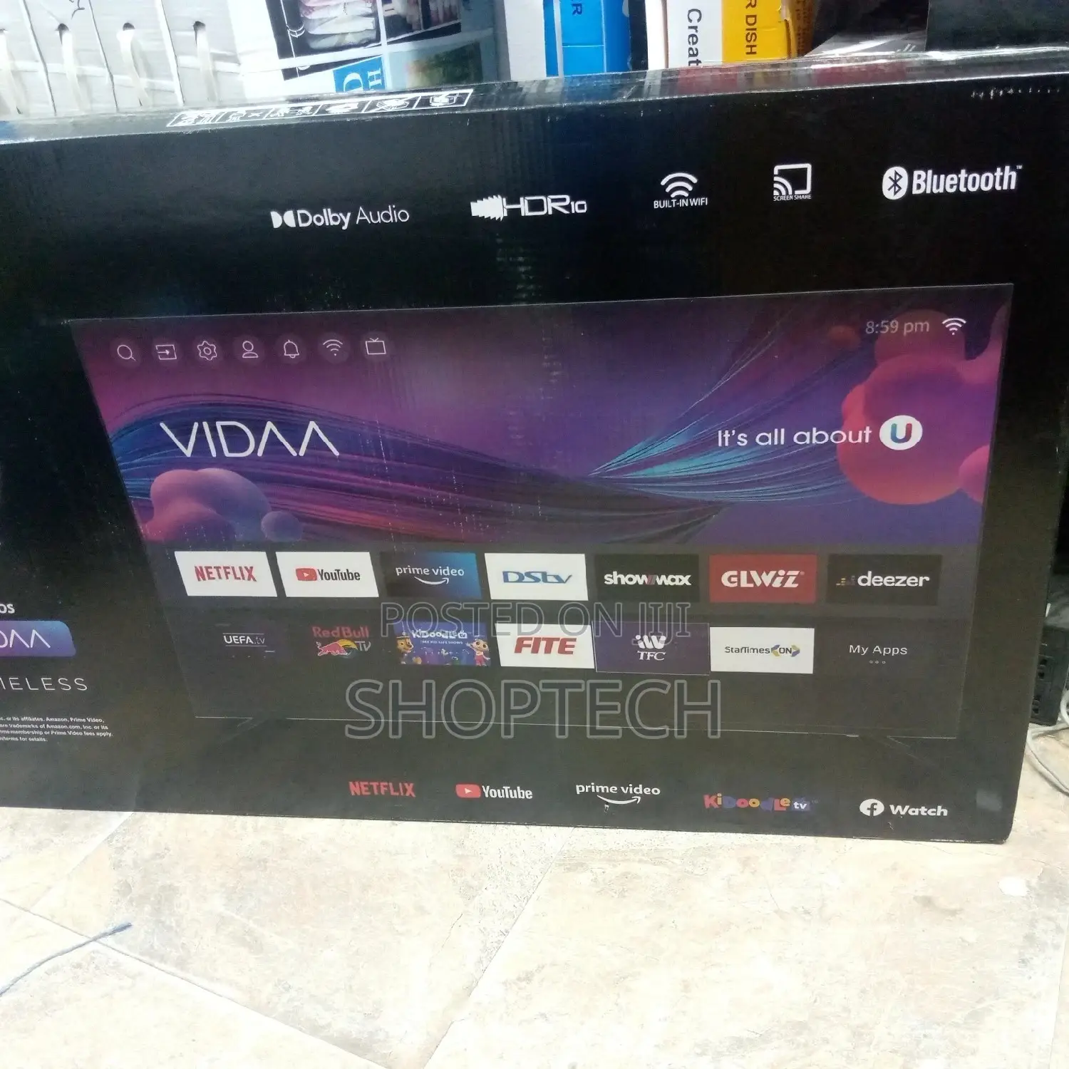 VISION 50 Inches Smart Android TV With Bluetooth