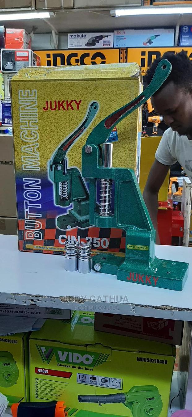 Button Press Machine - main view