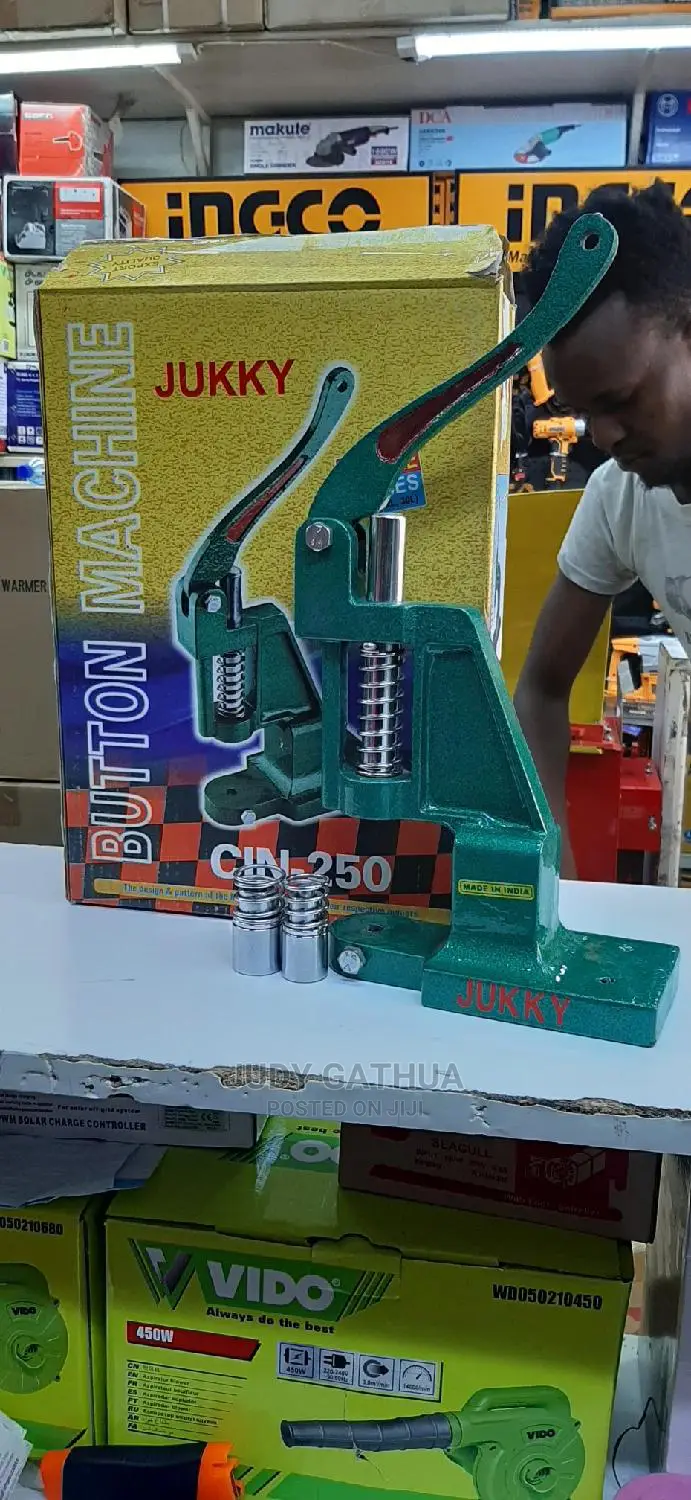 Button Press Machine