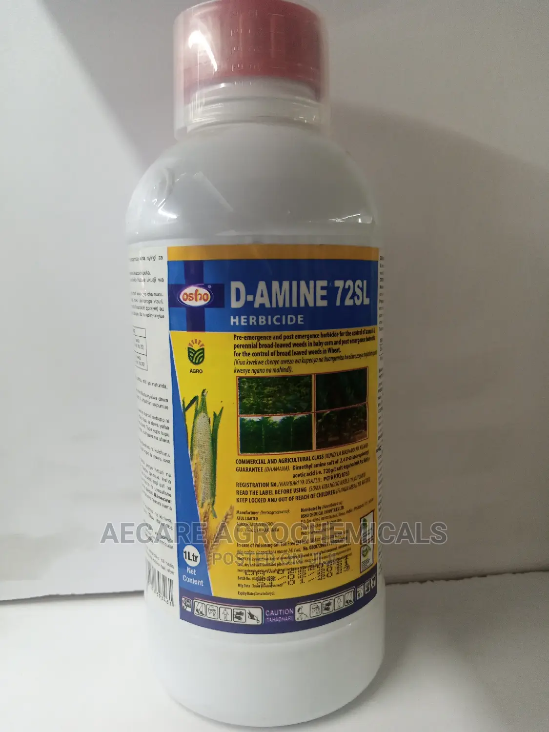 D- Amine 72sl Selective Herbicide 1 Litre