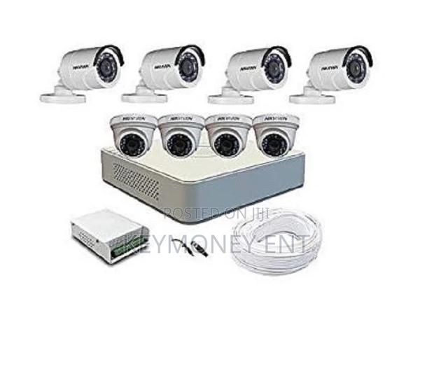 Hikvision 8 CCTV Cameras Full Kit ( With 8-Ch DVR 1 TB Har - main view
