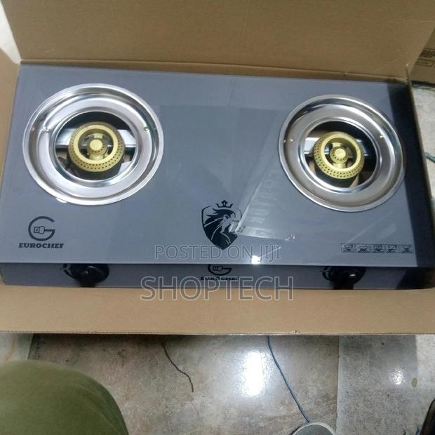 Eurochef Two Burner Glass Top - main view