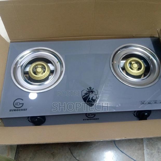 2burner Glass Top Eurochef - main view