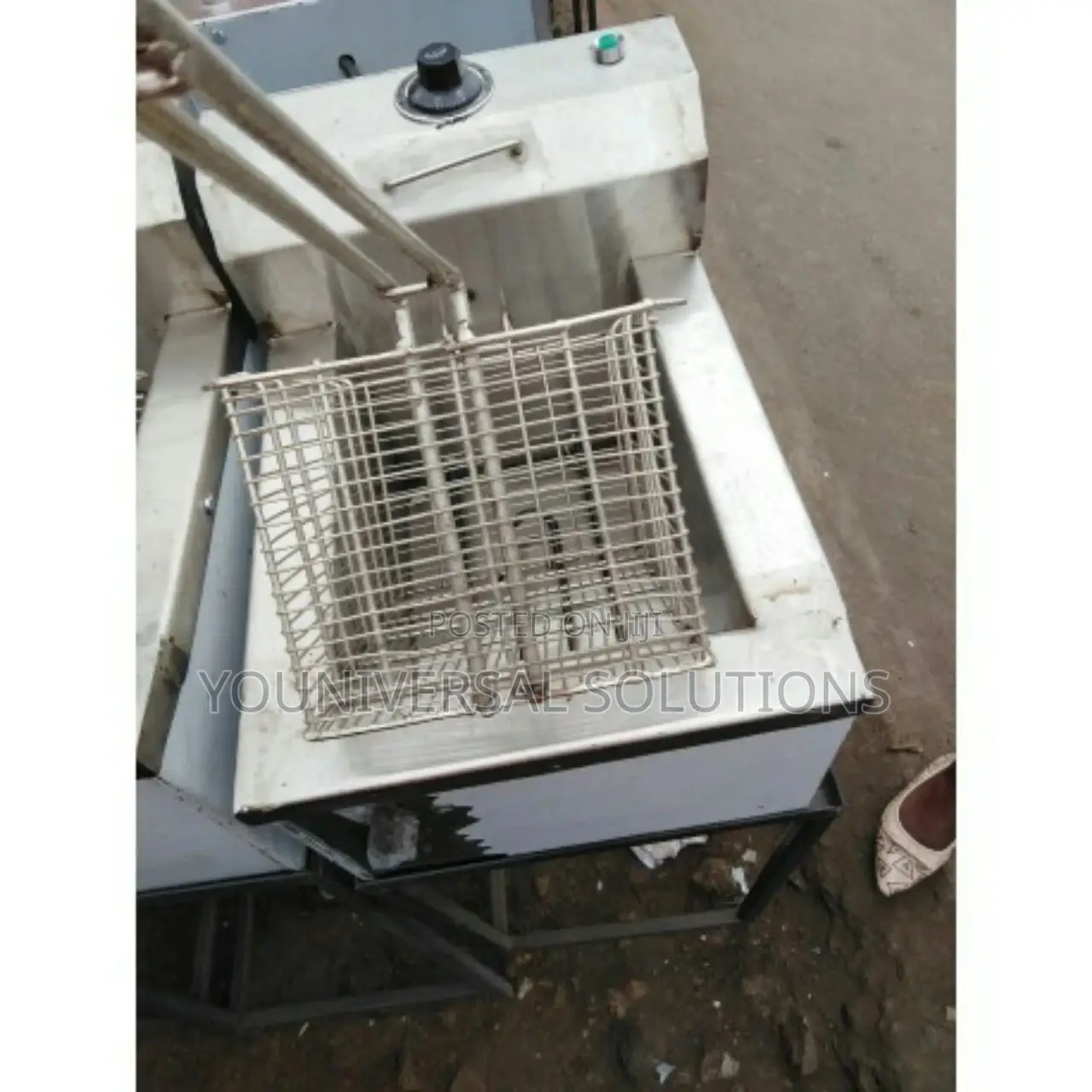 Jua Kali Single Fryer
