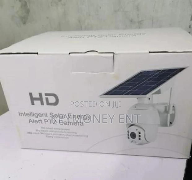 Sim Card PTZ Solar Enabled Outdoor CCTV Camera - main view