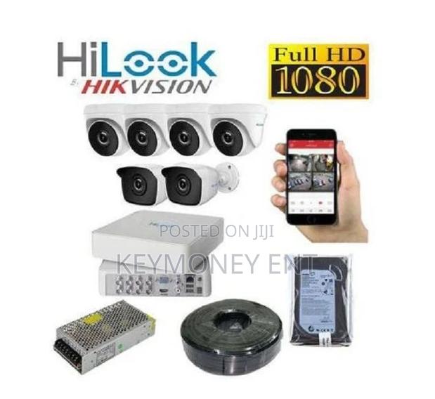 Hikvision 4 CCTV 1080p (2MP) Cameras Full Kit (Ultra HD 20m