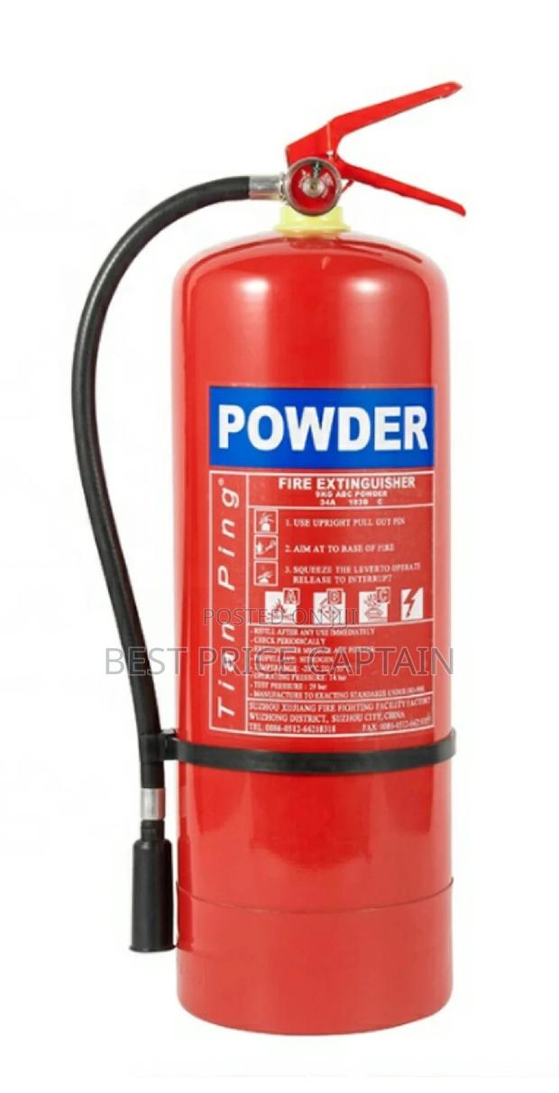 9kg Dry Powder Fire Extinguisher - main view