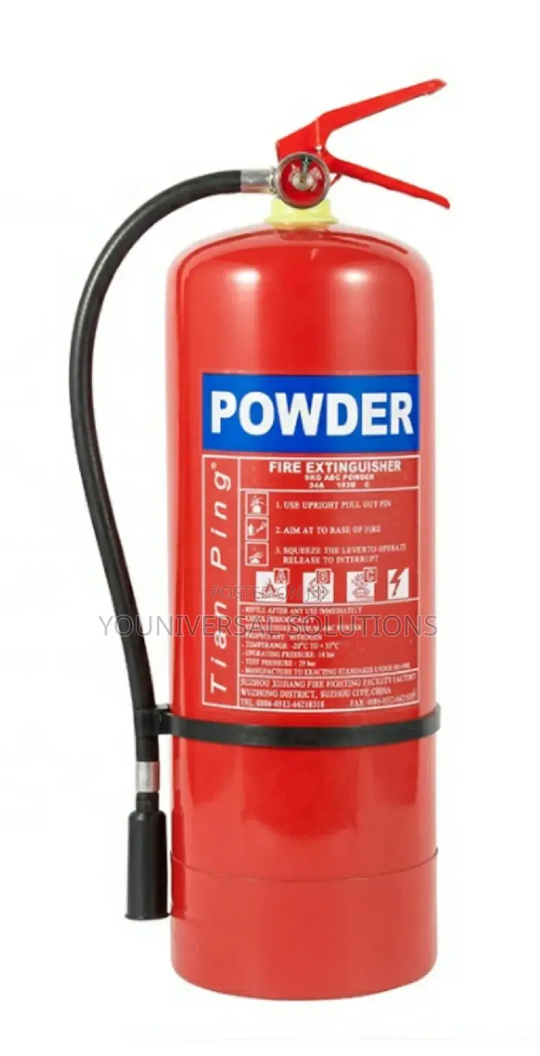 9kg Dry Powder Fire Extinguisher